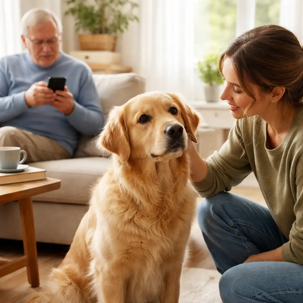 Garde d’un chien par un proche à domicile pendant les vacances de février Chien gardé à domicile par un proche pendant les vacances de février, une solution ponctuelle pour l’absence des propriétaires